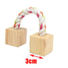 Natural Wooden Chew Toy Set for Small Pets – Guinea Pigs, Rabbits & Hamsters