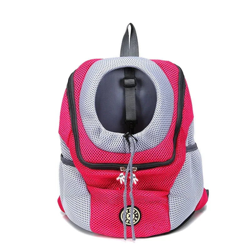 Sac à dos transporteur pour chien à double bandoulière pour voyages