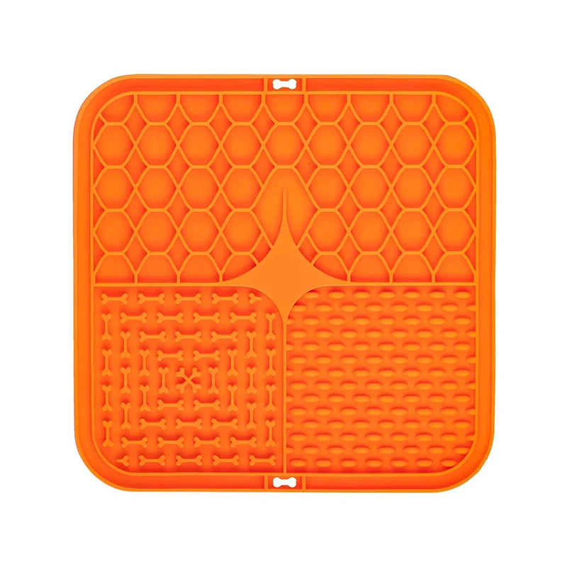 Food-Grade Silicone Pet Lick Mat with Suction Cups