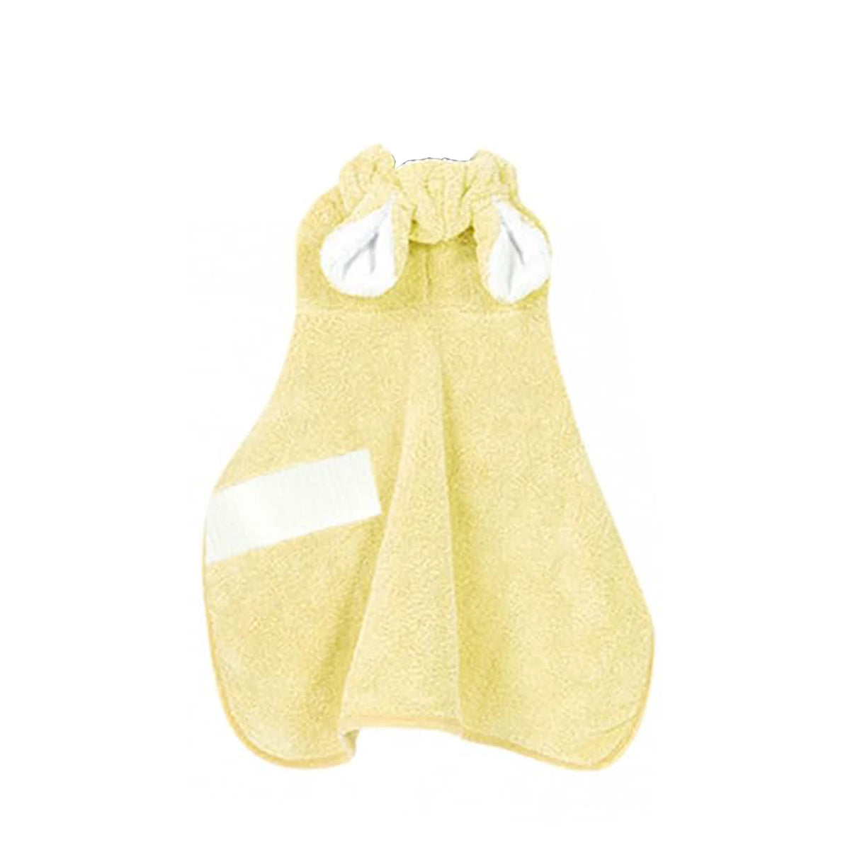 Adjustable Hooded Pet Bathrobe – Quick-Dry Microfiber Dog & Cat Towel