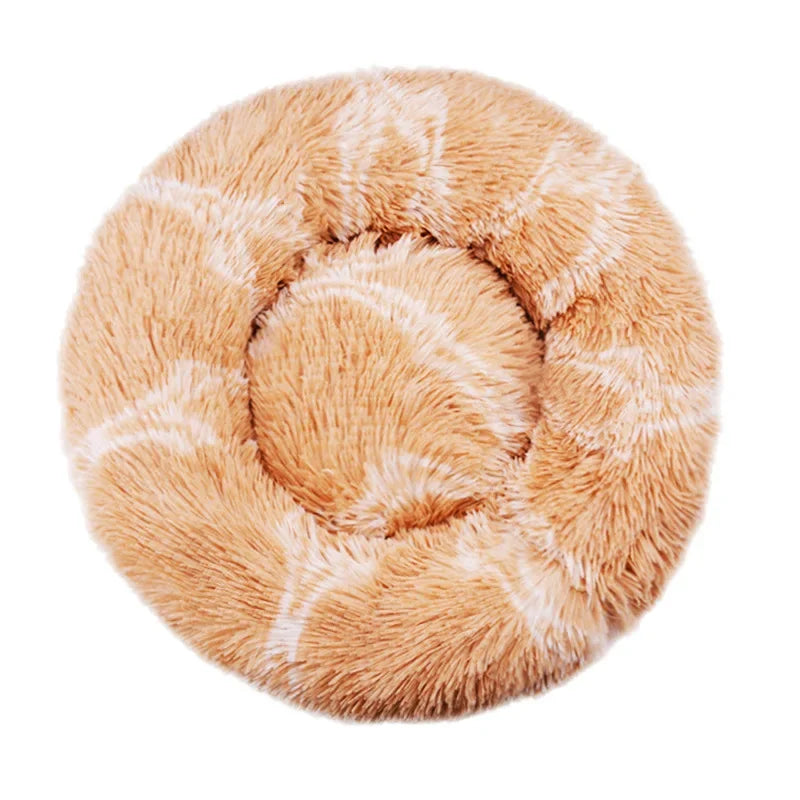 Ultra-Soft Plush Pet Bed for Dogs & Cats
