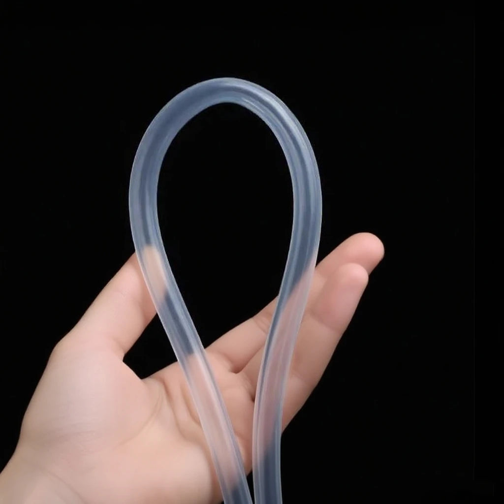 Clear PVC Flexible Water Tubing for Aquariums, Pumps, and Garden Use