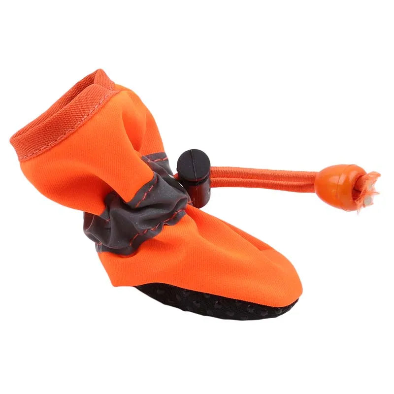 Botas de Lluvia Antideslizantes para Perros - Juego de 4 Piezas