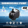 Adjustable Submersible Aquarium Water Pump – Ultra-Quiet Ceramic Shaft