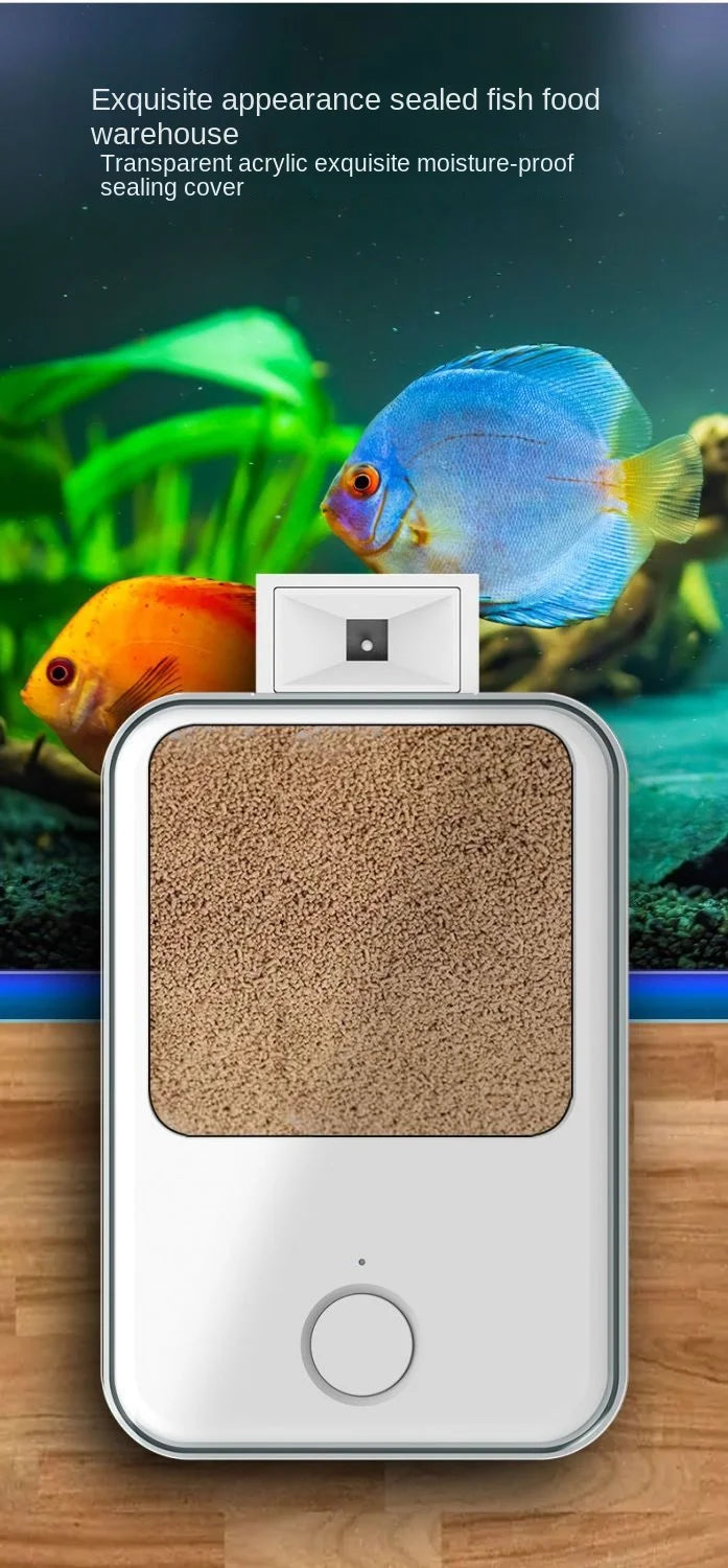 Smart WiFi Automatic Fish Feeder with App Control
