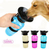 Botella de Agua Portátil para Mascotas con Tazón Desmontable