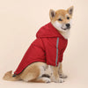 Abrigo impermeable con capucha para perro