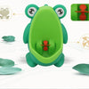 Cute Frog Potty Training Urinal for Boys with Aiming Target