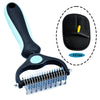 Two-Sided Grooming Brush for Cats and Dogs