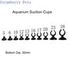 Saugnapf-Halter für Aquarium-Luftschläuche (5er-Pack)