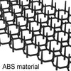 Black ABS material prickle strips used as a pet deterrent for gardens and homes