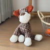 Squeaky Donkey Plush Toy for Dogs