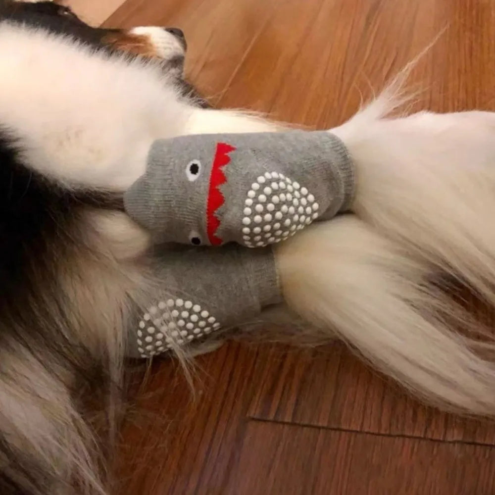 Dog Knee Pads with Elastic Leg Covers for Joint Protection