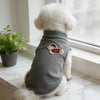 Breathable Summer Pet Vest with 3D Embroidered Puppy Design
