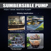 Adjustable Submersible Aquarium Water Pump – Ultra-Quiet Ceramic Shaft
