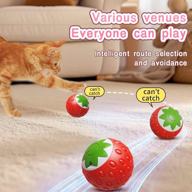 Smart Motion-Activated Cat Toy Ball