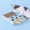 Whack-a-Mole Cat Scratching Board Toy - Interactive Fun