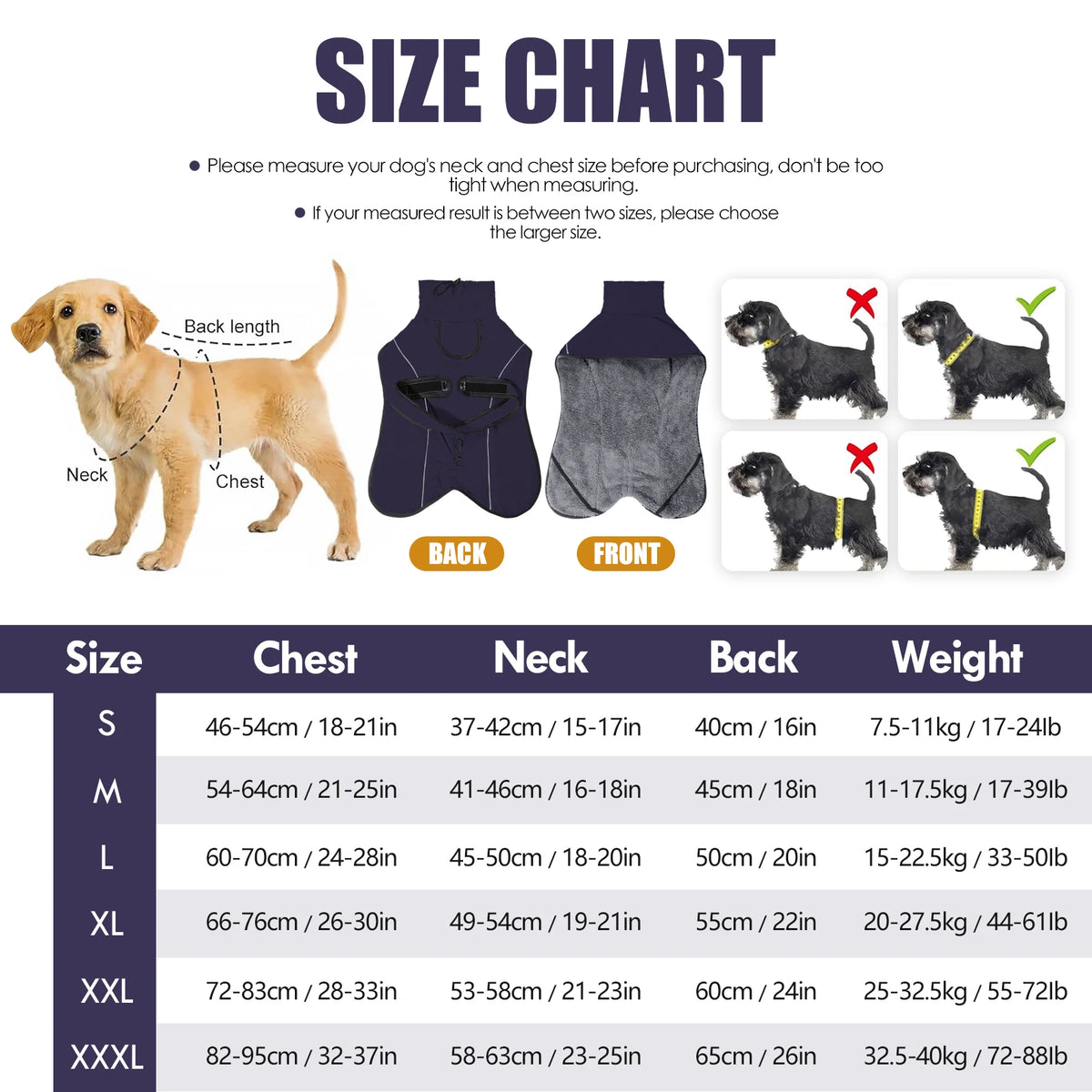 Reflective Dog Coat with Adjustable Fit