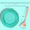Couvercle et Cuillère en Silicone pour Nourriture pour Animaux