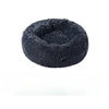 Plush Donut Pet Bed with Raised Edge