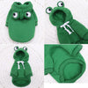 Fruit Print Fleece Dog Hoodie for Small Pets