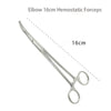 Stainless Steel Locking Hemostatic Forceps with Serrated Jaws