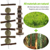 Natural Wood Chewing Toy Set for Small Pets
