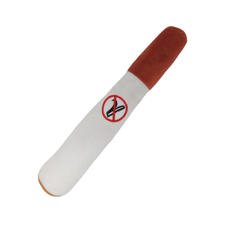 Jouet en Peluche pour Chien en Forme de Cigare
