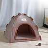 Tente pliante pour animaux avec coussin rafraîchissant