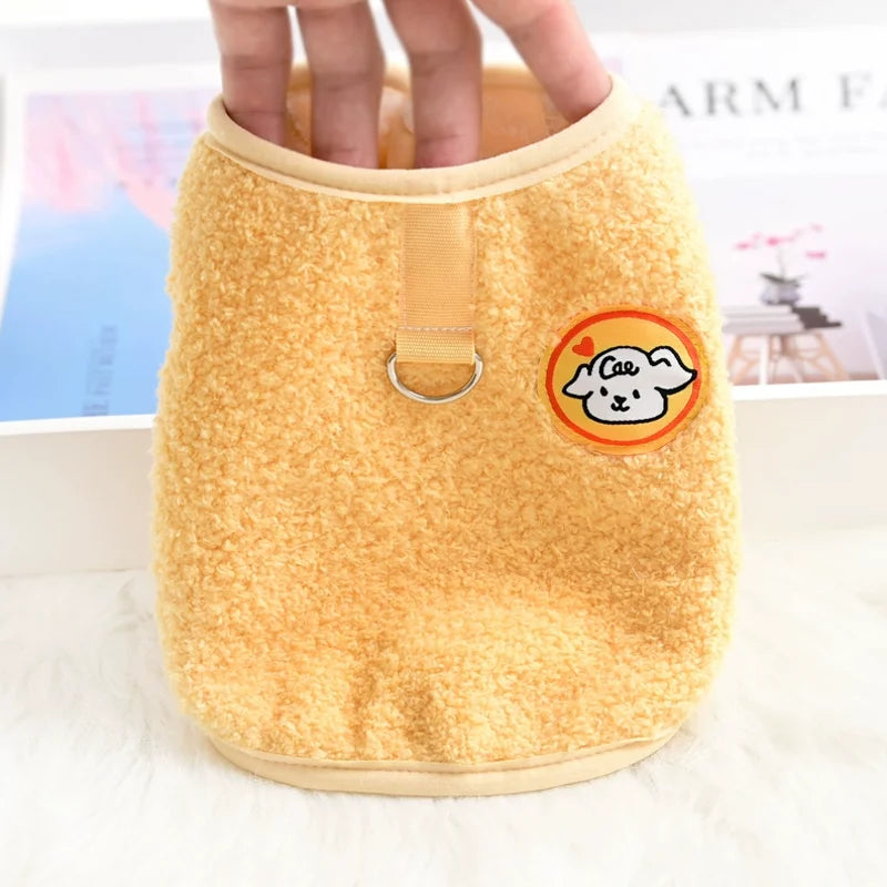 Chaqueta de Fleece Suave para Perros Pequeños