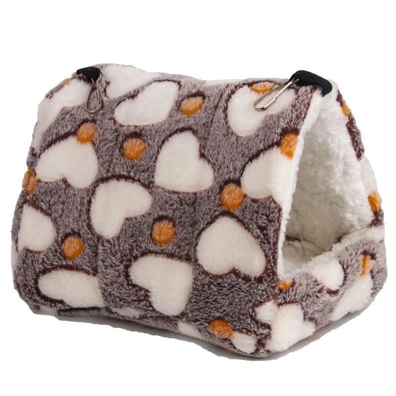 Hamac en Peluche en Forme de Cœur pour Animaux