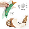 Jouet en Peluche Poisson à la Catnip pour Chats