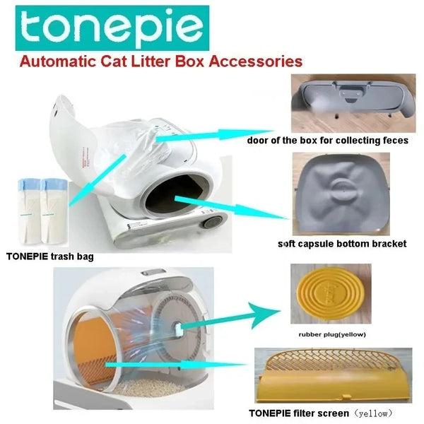 Almohadilla de Silicona de Repuesto para Arenero Automático TonePie