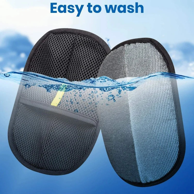 Pet Grooming Gloves for Dog and Cat Hair Removal