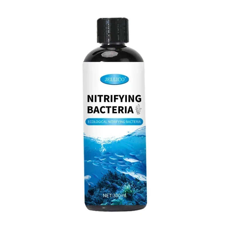 Bactéries nitrifiantes liquides 300ml pour le traitement de l'eau d'aquarium