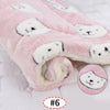 Coussin de Fleece Doux pour Animaux & Garniture de Cage