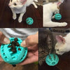 Interactive Rubber Dog Toy Ball with Treat Dispenser
