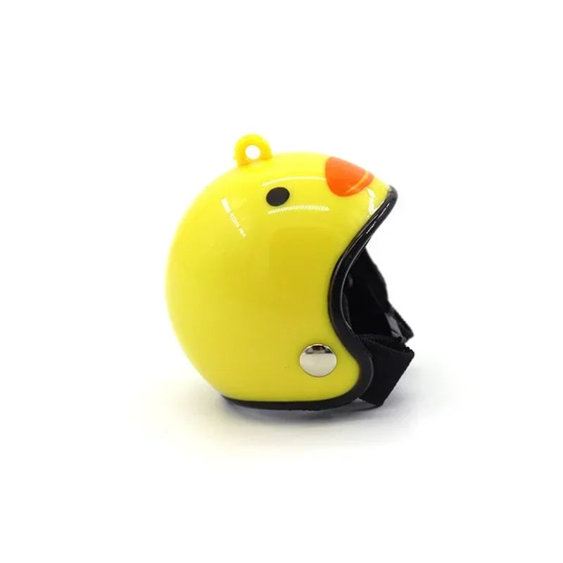 Adjustable Protective Helmet for Chickens and Poultry