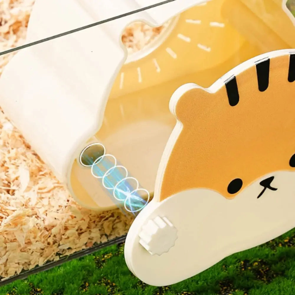 Cartoon Hamster Hideout House with Viewing Window