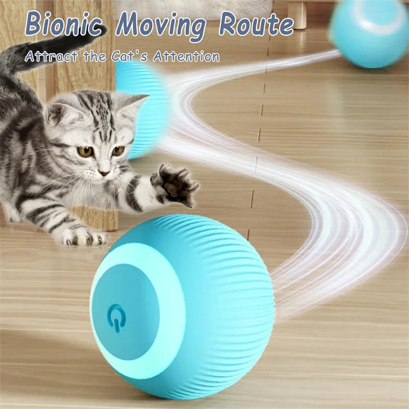Smart Motion-Activated Cat Toy Ball