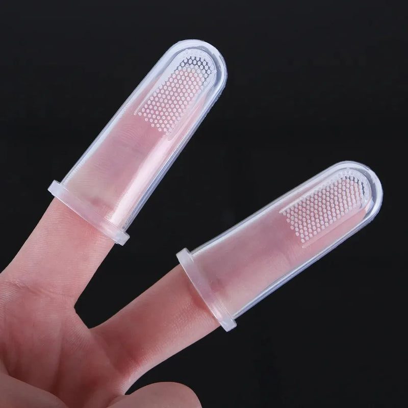 Silicone Fingertip Toothbrushes for Pets