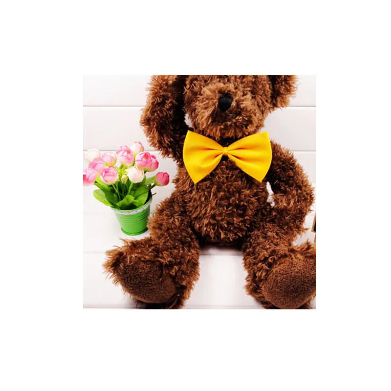 Pet Bow Tie Collar with Adjustable Strap