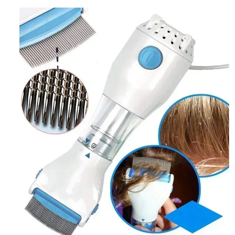 Electric Flea Comb for Dogs and Cats – Chemical-Free Lice & Pest Removal Brush