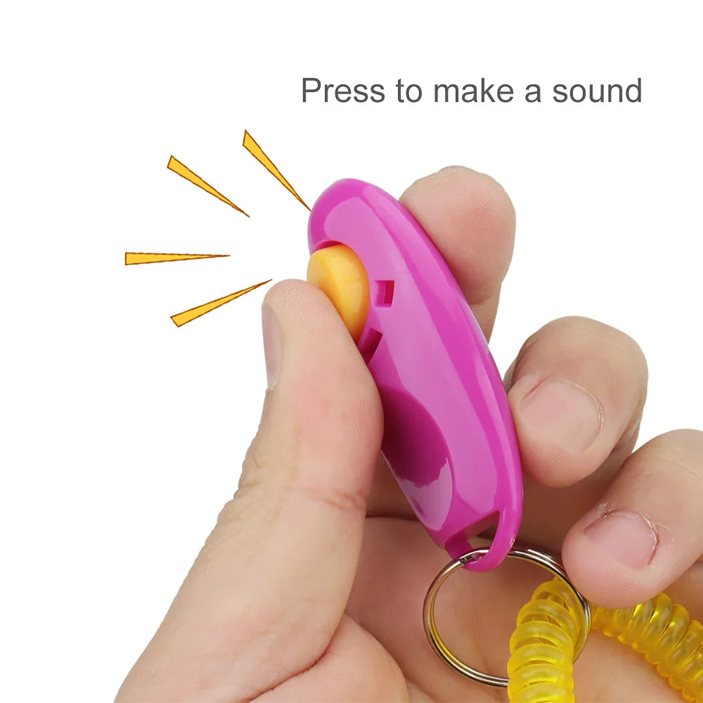 Pet Training Clicker with Keychain
