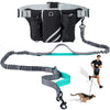 Hands-Free Reflective Dog Walking Belt with Storage Pouch