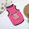 Cute Cartoon Bear Pet T-Shirt for Small and Medium Dogs