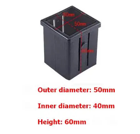 Durable Hollow Plastic Sleeve for Fitness Equipment Pipes