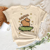 Camiseta Gráfica de Capibara