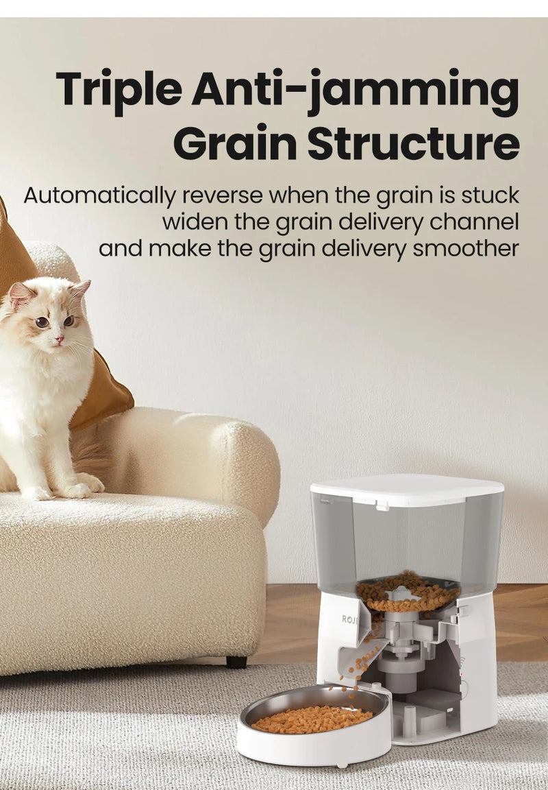 Intelligenter WiFi-Automatik-Futterautomat mit Portionskontrolle