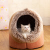 Niche Douillette Rayée pour Animaux